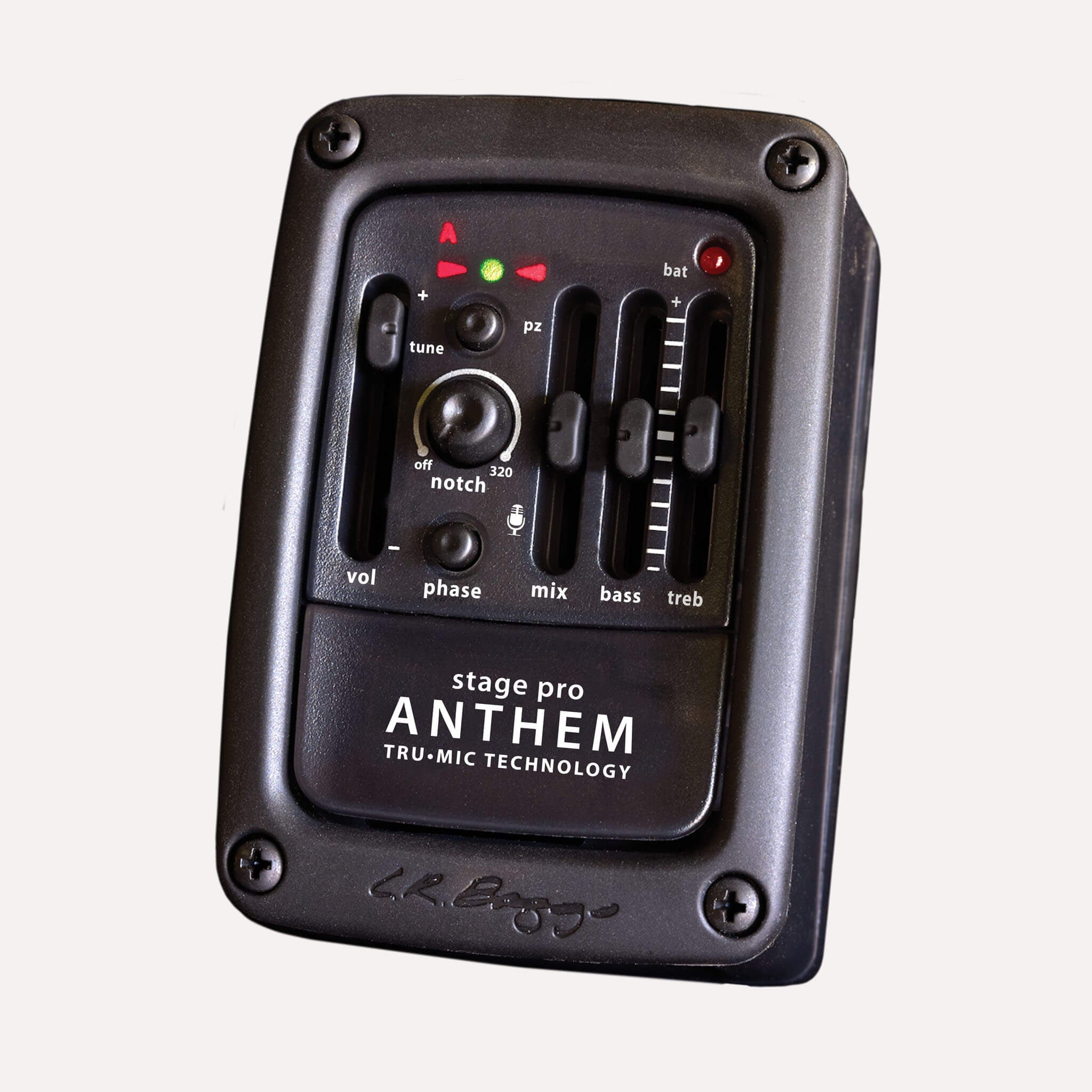Stagepro Anthem Side-Mounted Acoustic Guitar Pickup + Microphone - Baggs